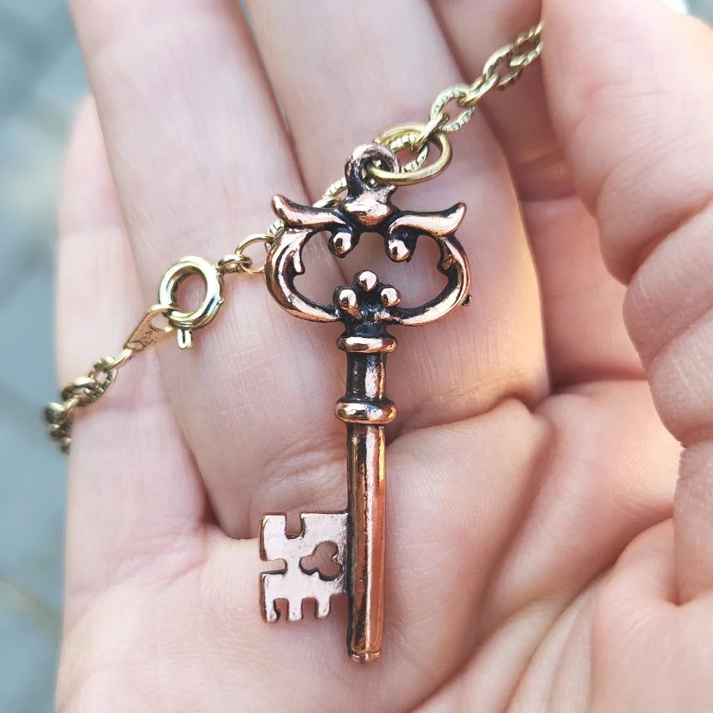 Anthropologie Blue Agate Quartz Druzy Amulet Charm Necklace RARE - Picture 8 of 12